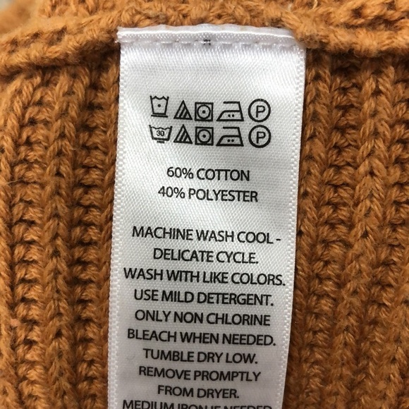 Rachel Zoe Sweater Size Medium Nutmeg Brown Ribbed Boat Neck Pullover - Picture 7 of 10